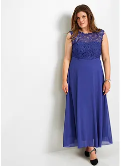 Abito da sera lungo con pizzo, bonprix