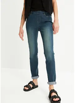Jeggings skinny con cinta comoda, vita media, bonprix