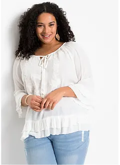 Tunica ricamata, bonprix