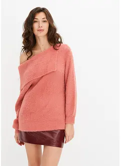 Maglione asimmetrico con spalle scoperte, bonprix