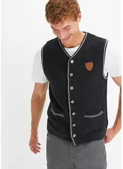 Gilet in maglia stile bavarese, bonprix