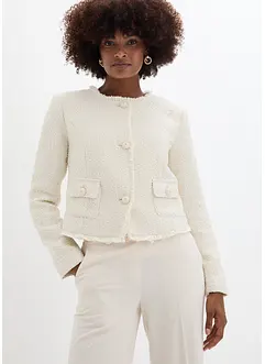 Blazer boxy in bouclé, bonprix