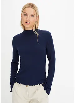 Maglia a maniche lunghe a coste, bonprix