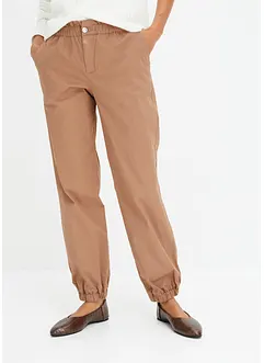 Pantaloni in twill leggero con cinta comoda, bonprix