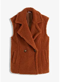 Gilet teddy, bonprix