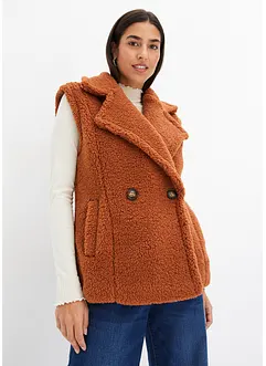 Gilet teddy, bonprix