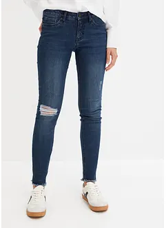 Jeans super skinny, a vita bassa, bonprix