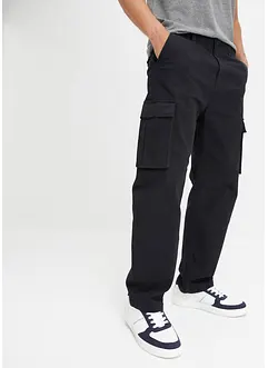 Pantaloni cargo elasticizzati loose fit, extra larghi, bonprix