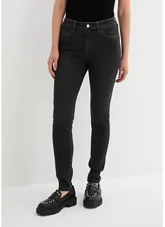 Jeans modellanti skinny, a vita media, bonprix