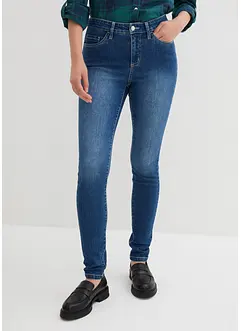 Jeans modellanti skinny, a vita media, bonprix