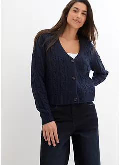 Cardigan a trecce, bonprix