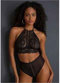 Bralette e slip a vita alta ouvert (set 2 pezzi), VENUS