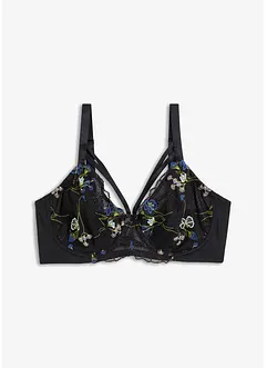 Reggiseno minimizer con ferretto e ricami, bonprix