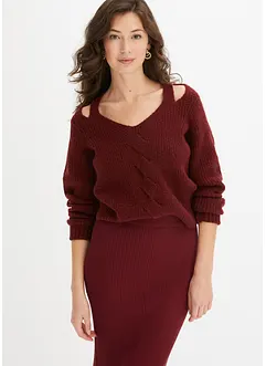 Maglione corto, bonprix