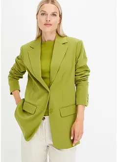 Blazer lungo in misto viscosa, bonprix