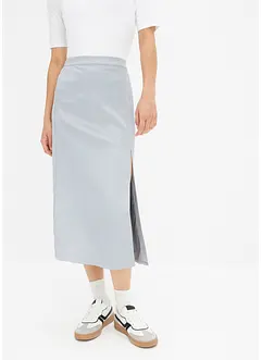 Gonna midi in satin, bonprix