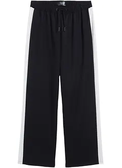 Pantaloni con cinta comoda, wide leg, bonprix