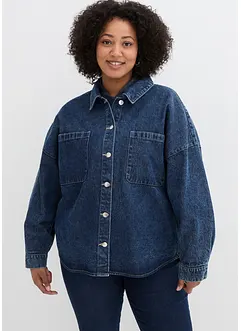 Giacca-camicia in jeans, oversize, bonprix