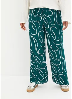 Pantaloni fluenti in fantasia, bonprix