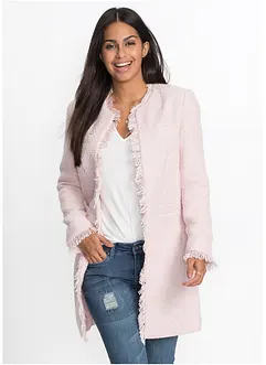 Blazer lungo in bouclé, bonprix