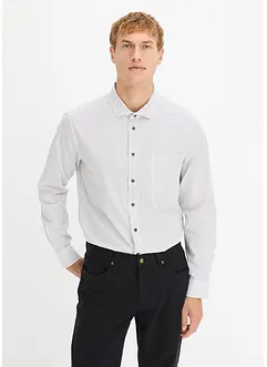 Camicia elegante a maniche lunghe in puro cotone (pacco da 2), bonprix