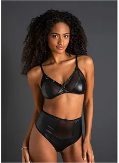 Reggiseno bustier e perizoma a vita alta ouvert (set 2 pezzi), VENUS