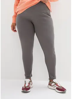 Leggings prémaman a coste con cotone biologico, slim, bonprix