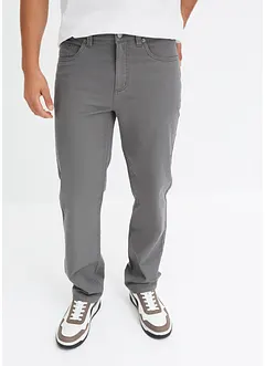 Pantaloni elasticizzati classic fit con puro cotone, straight, bonprix