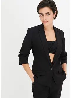 Blazer con maniche drappeggiate, bonprix