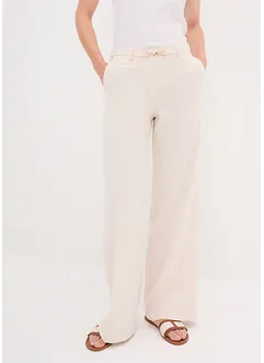 Pantaloni larghi con cintura decorativa, bonprix