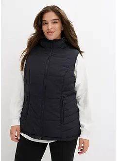 Gilet trapuntato con fodera teddy, bonprix