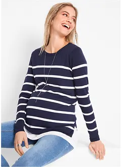 Maglione prémaman / da allattamento leggero 2 in 1, bonprix