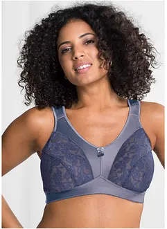 Reggiseno contenitivo senza ferretto con spalline imbottite (pacco da 2), bonprix