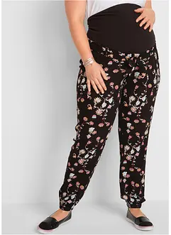 Pantaloni prémaman leggeri in viscosa, loose fit, bonprix