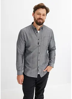 Camicia Oxford Essential a maniche lunghe, bonprix