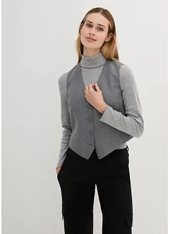 Gilet elegante in misto lana, bonprix