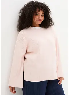 Maglione boxy a coste, bonprix