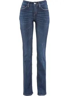 Jeans elasticizzati straight, vita media, bonprix
