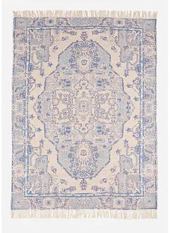 Tappeto kilim in stile orientale con frange, bonprix