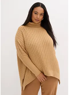 Maglione oversize stile poncho, bonprix