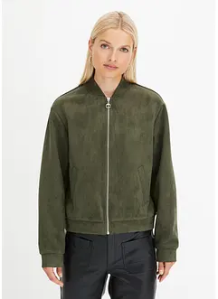 Bomber in similpelle, bonprix