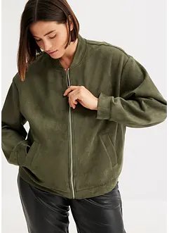 Bomber in similpelle, bonprix