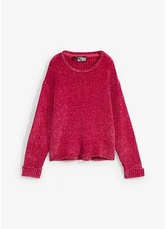 Maglione oversize in ciniglia morbida, bonprix
