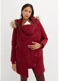 Giubbotto prémaman 3 in 1, antivento e impermeabile con inserto babywearing, bonprix