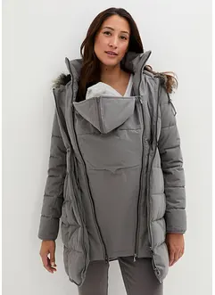 Giacca prémaman trapuntata con inserto babywearing, bonprix
