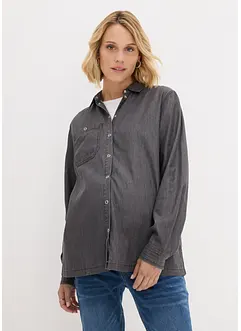 Camicia di jeans prémaman con cotone biologico, bonprix