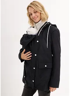 Giacca prémaman in softshell con con inserto babywearing, bonprix