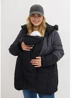 Giubbotto invernale prémaman 3 in 1 con inserto babywearing, bonprix
