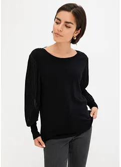 Maglione in filato fine misto viscosa, bonprix