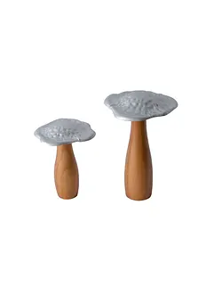 Soprammobile funghi (set 2 pezzi), bonprix